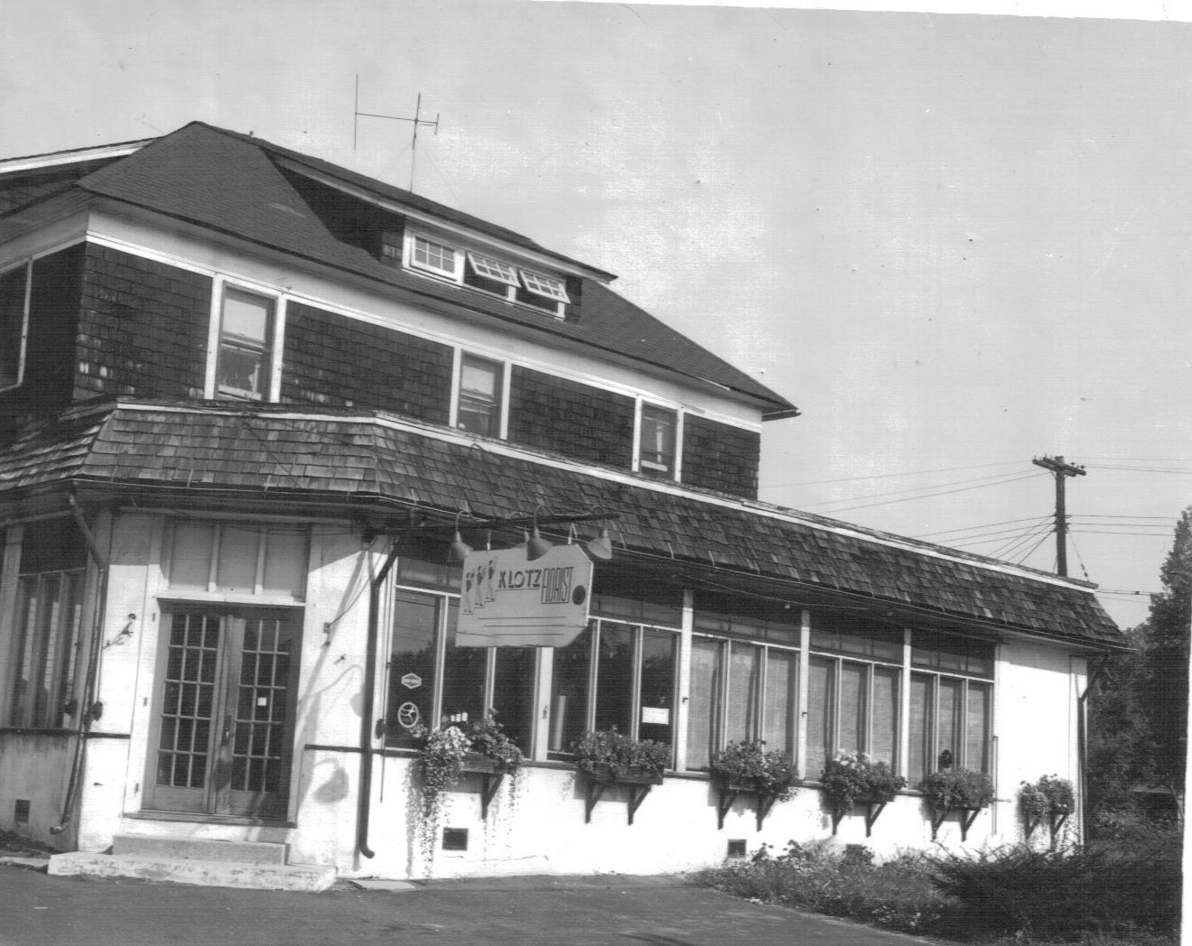 Klotz Florist building from front